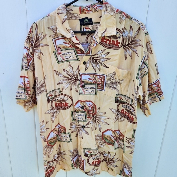 Newport Blue Other - Newport Blue Willys Drink Tropical Hawaiian Shirt